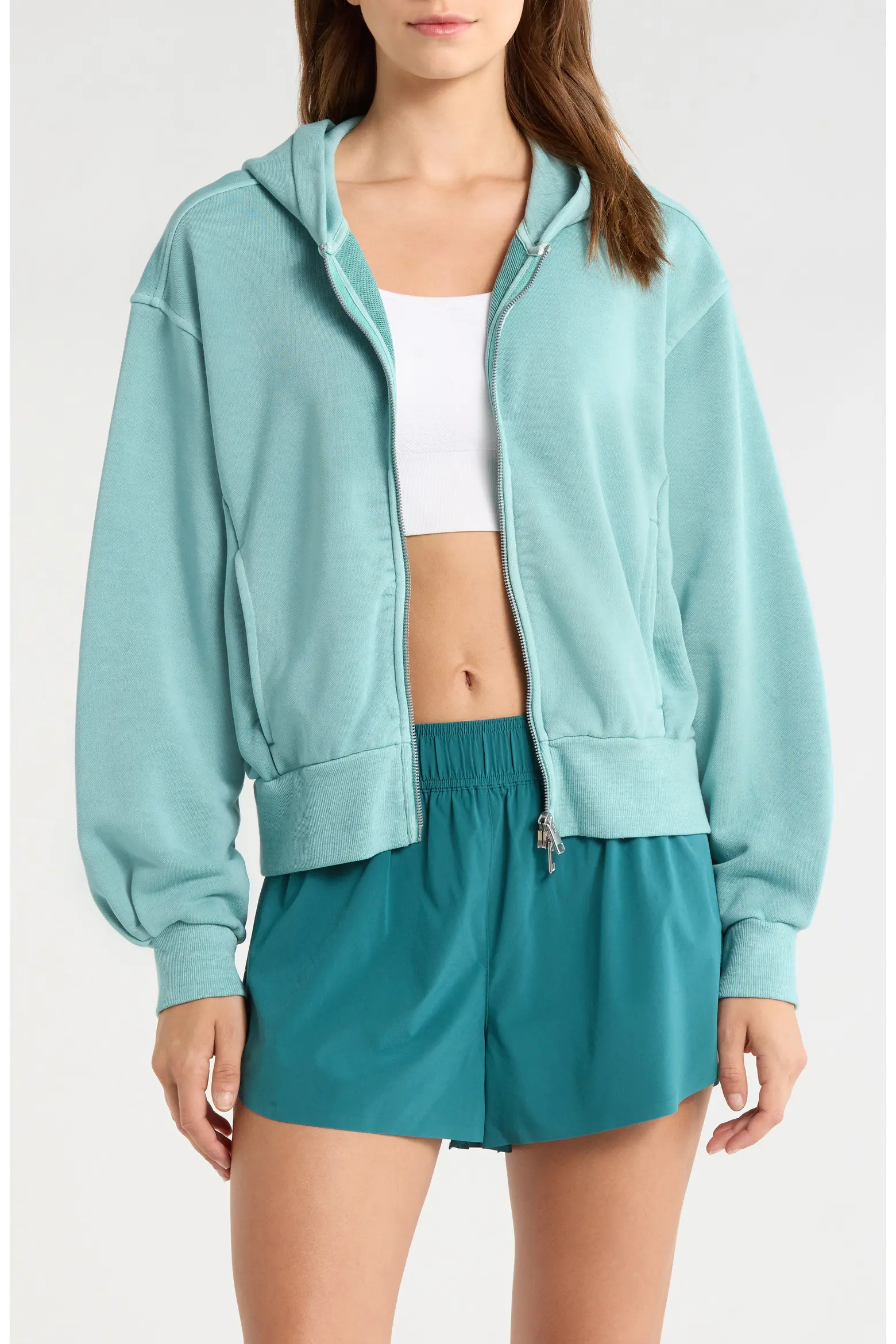 Fade Out Full Zip Hoodie (Women) | Nordstrom | Nordstrom