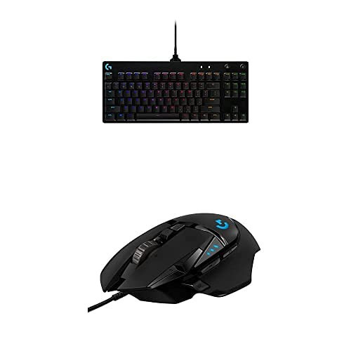 Logitech G PRO Mechanical Gaming Keyboard and Logitech G502 HERO High Performance Gaming Mouse Bundle | Amazon (US)