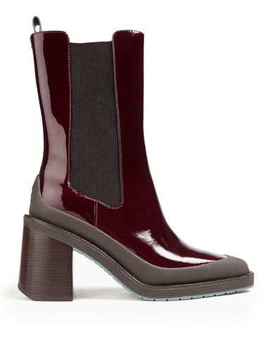 Tory Burch Woman Ankle boots Burgundy Size 7 Leather | YOOX (US)