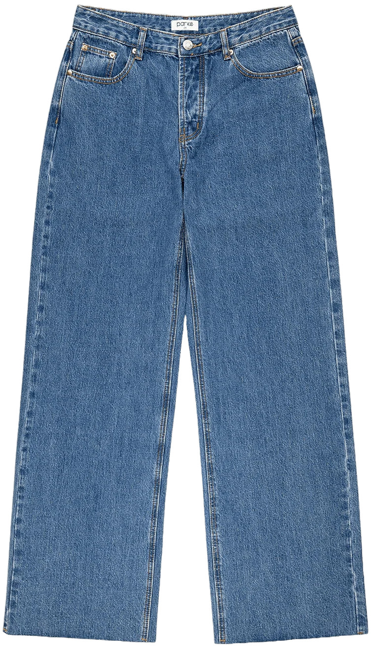 Low Rise Baggy Jeans | Parke