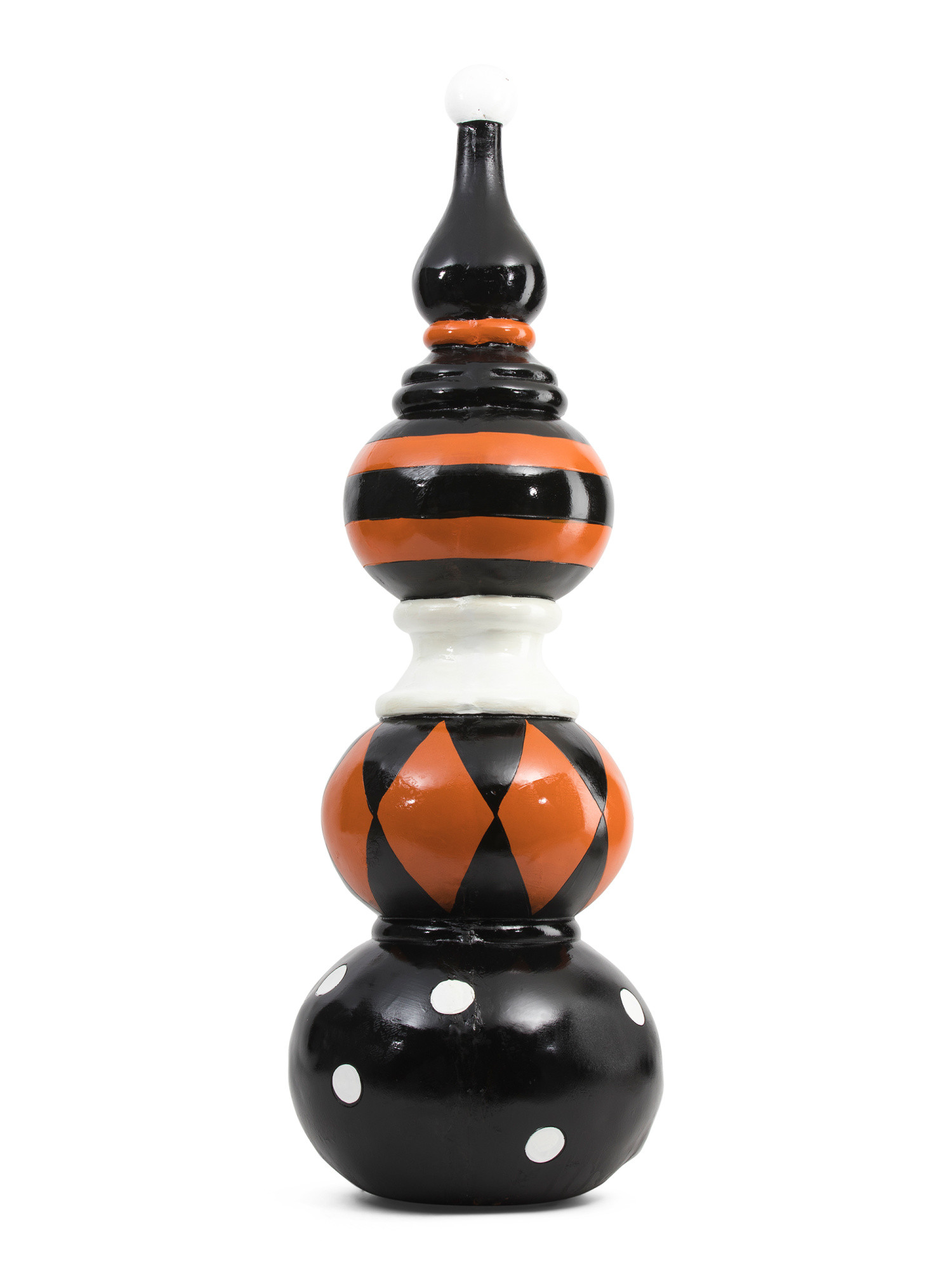 Outdoor Safe Stacked Finial Decor | TJ Maxx