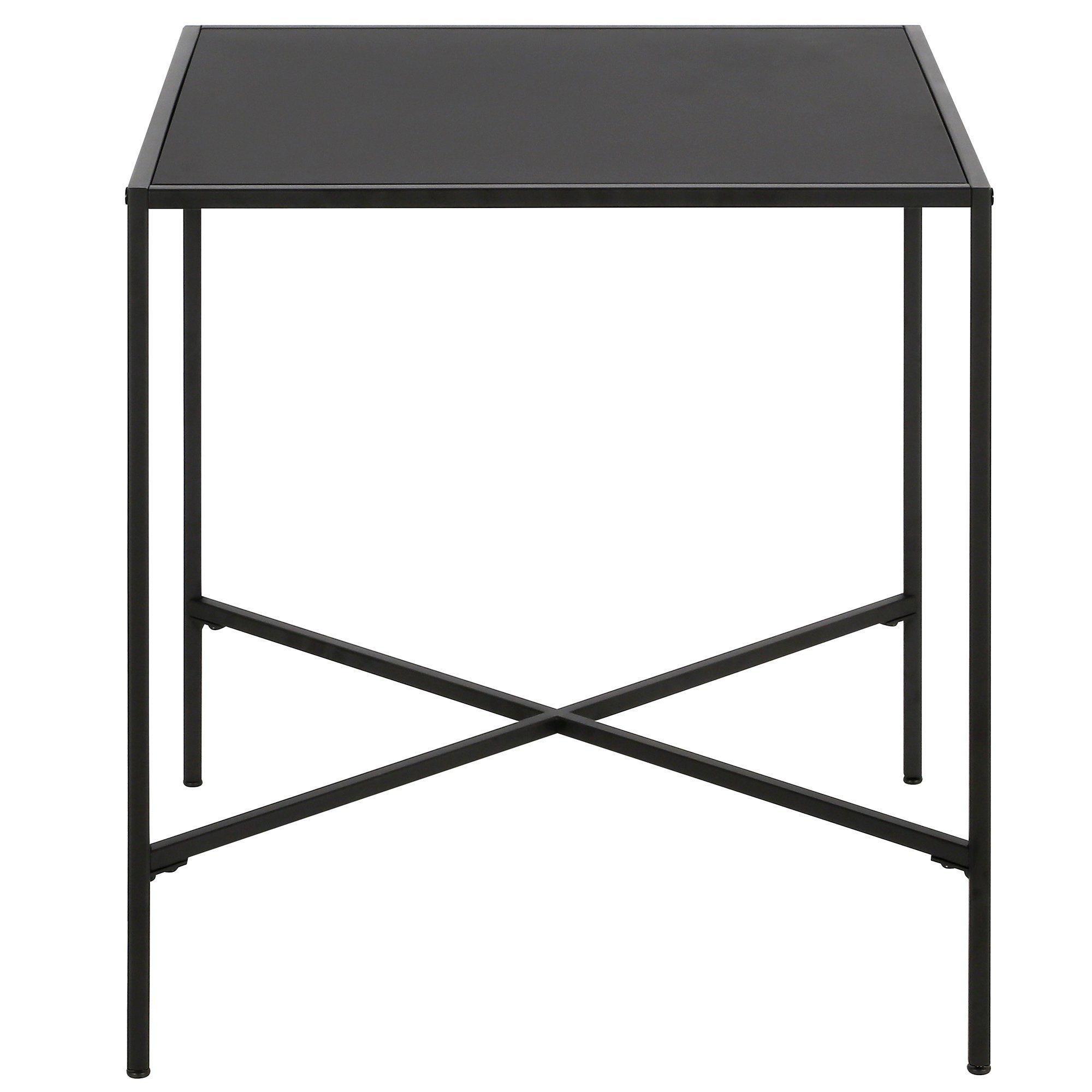 Evelyn&Zoe Modern Side Table with Metal Tabletop | Walmart (US)