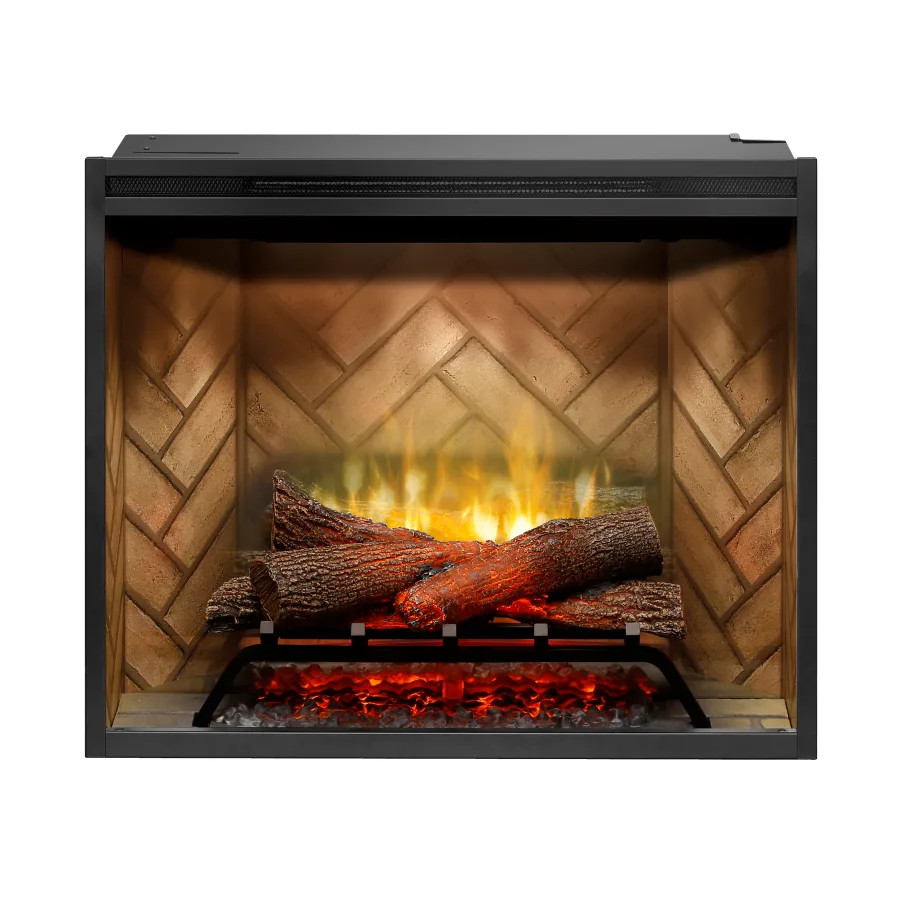 Dimplex Revillusion® 30 Inch Wide 2575 Watt 8,794 BTU Built-In Electric Fireplace with Remote Co... | Build.com, Inc.