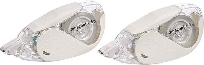 Amazon Basics Soft Grip Style Correction Tape, 2 Pack | Amazon (US)