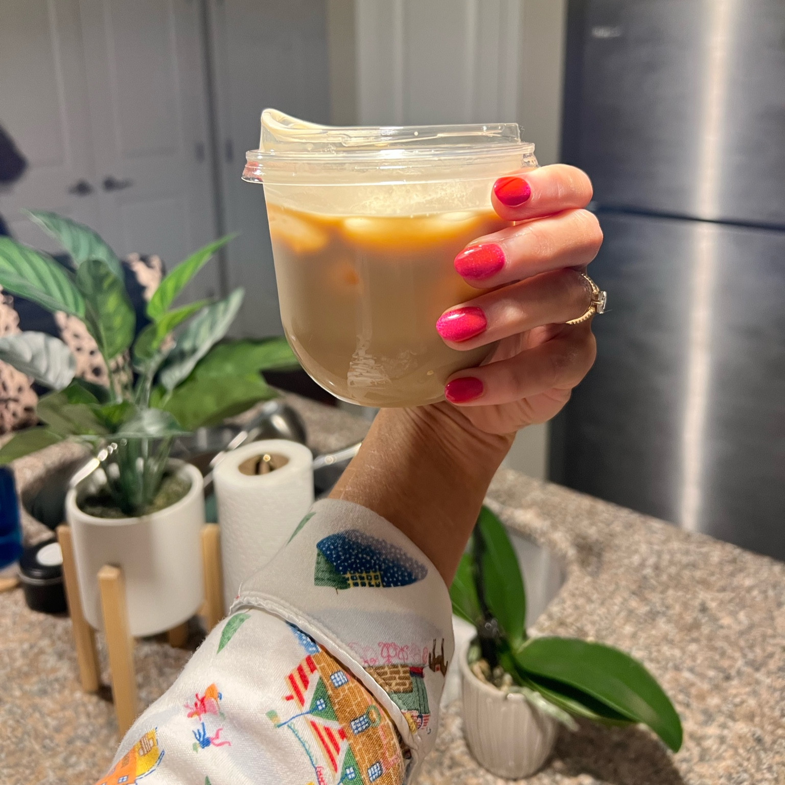 cute disposable iced coffee cups 🤩 (I have the 12 oz!)