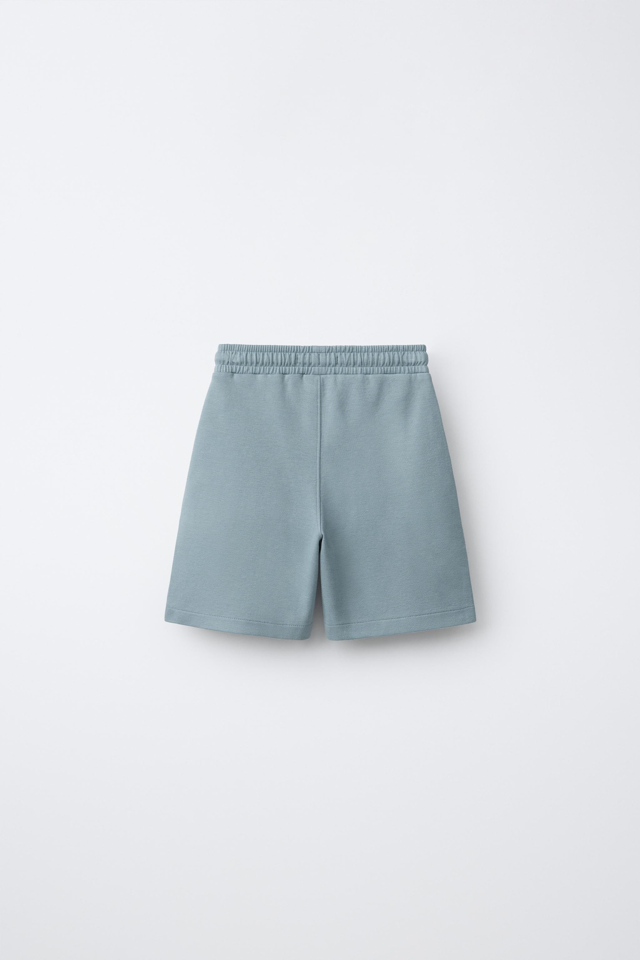 INTERLOCK T-SHIRT AND BERMUDA SHORTS SET | Zara UK