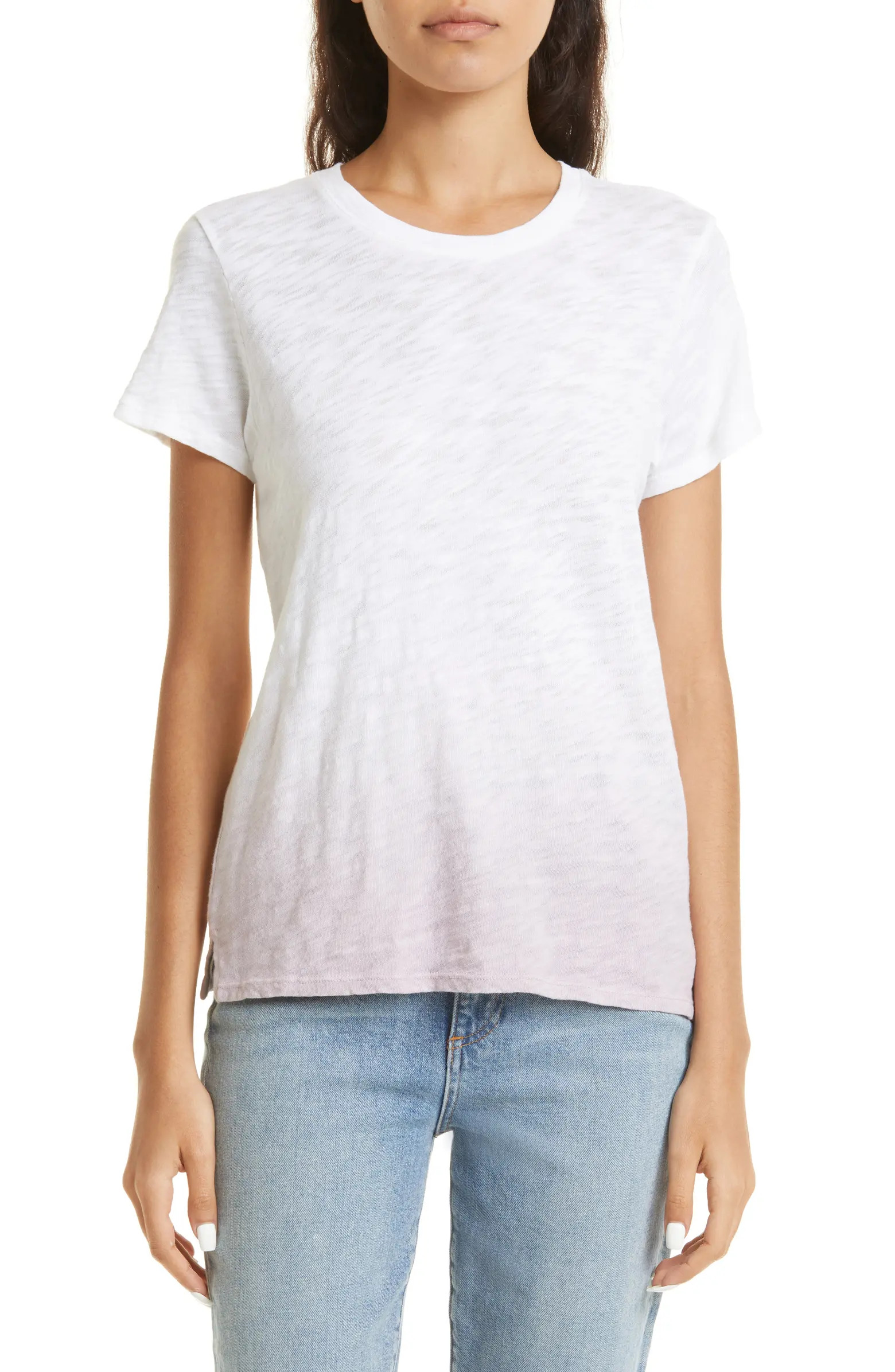 ATM Anthony Thomas Melillo Schoolboy Ombré Slub Cotton T-Shirt | Nordstrom | Nordstrom