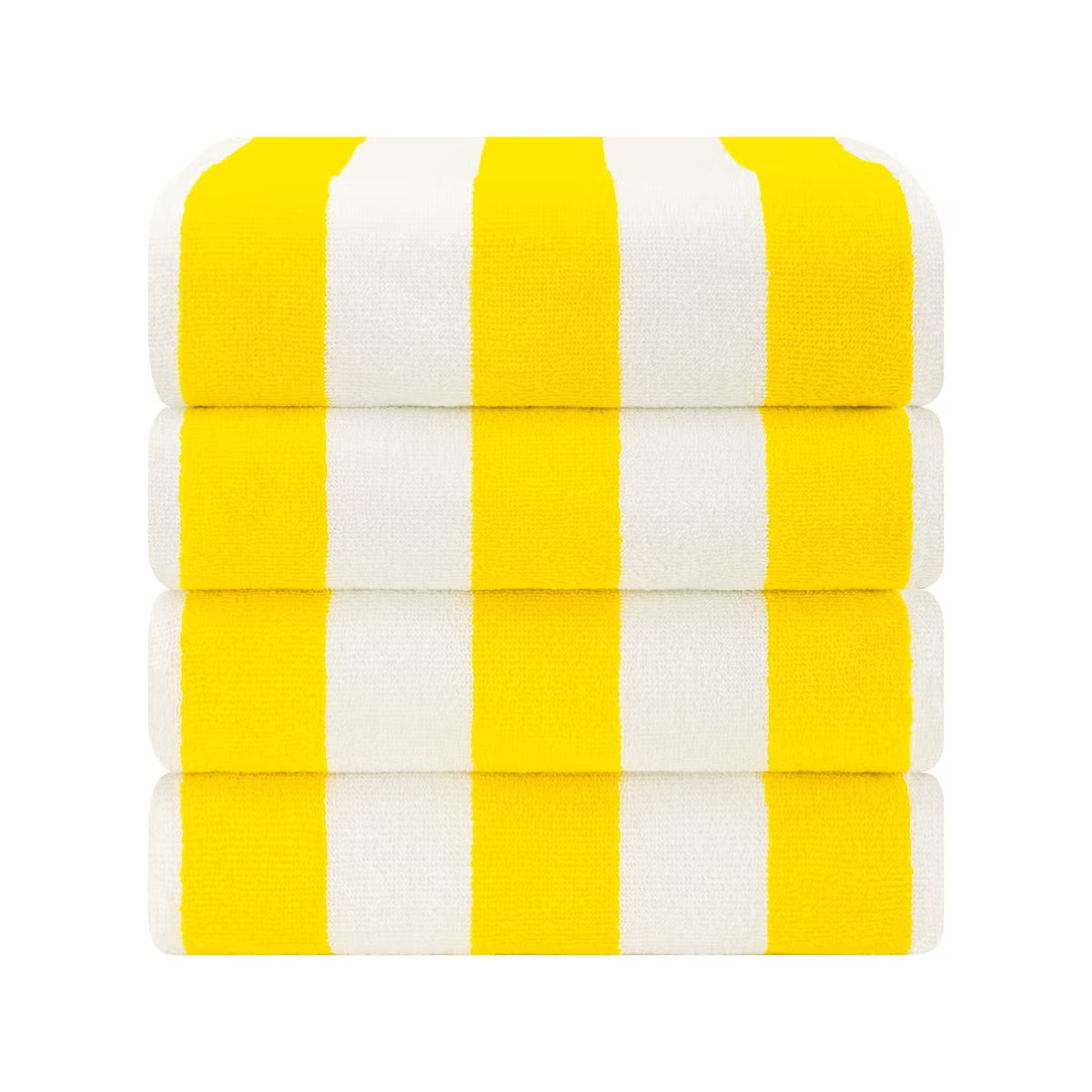 American Soft Linen Beach Towel, 100% Cotton Cabana Striped Beach Towel, 30 in by 60 in Soft Abso... | Target