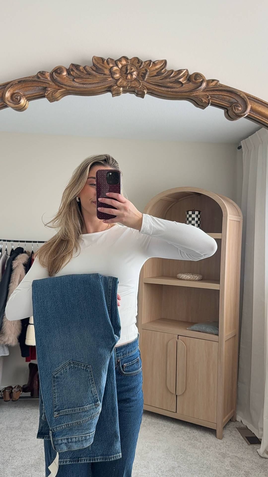 Abercrombie Jean try on👖