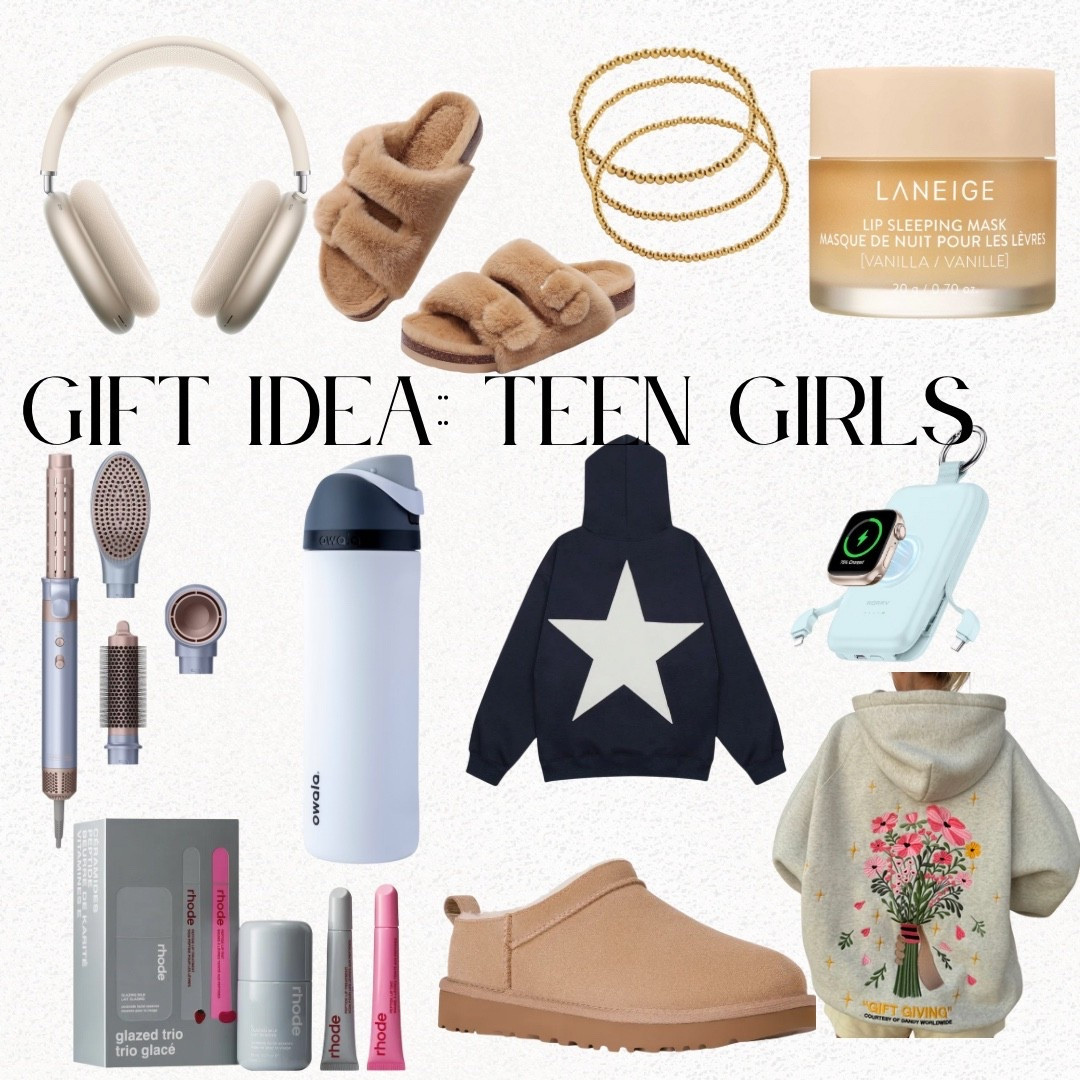 ere’s a gift guide for your two girls—everything from August-approved hoodies to glossy lips and must-have chargers! 🎁✨  

🧥 Cozy hoodies  
💄 Lip gloss sets  
🔌 Phone chargers  
🌈 All the essentials they’ll use and love  

Perfect for making their holiday extra special. #GirlsGiftGuide #HolidayGifts #LTKFinds #Essentials #GiftIdeas

#LTKGiftGuide #LTKHoliday #LTKSeasonal