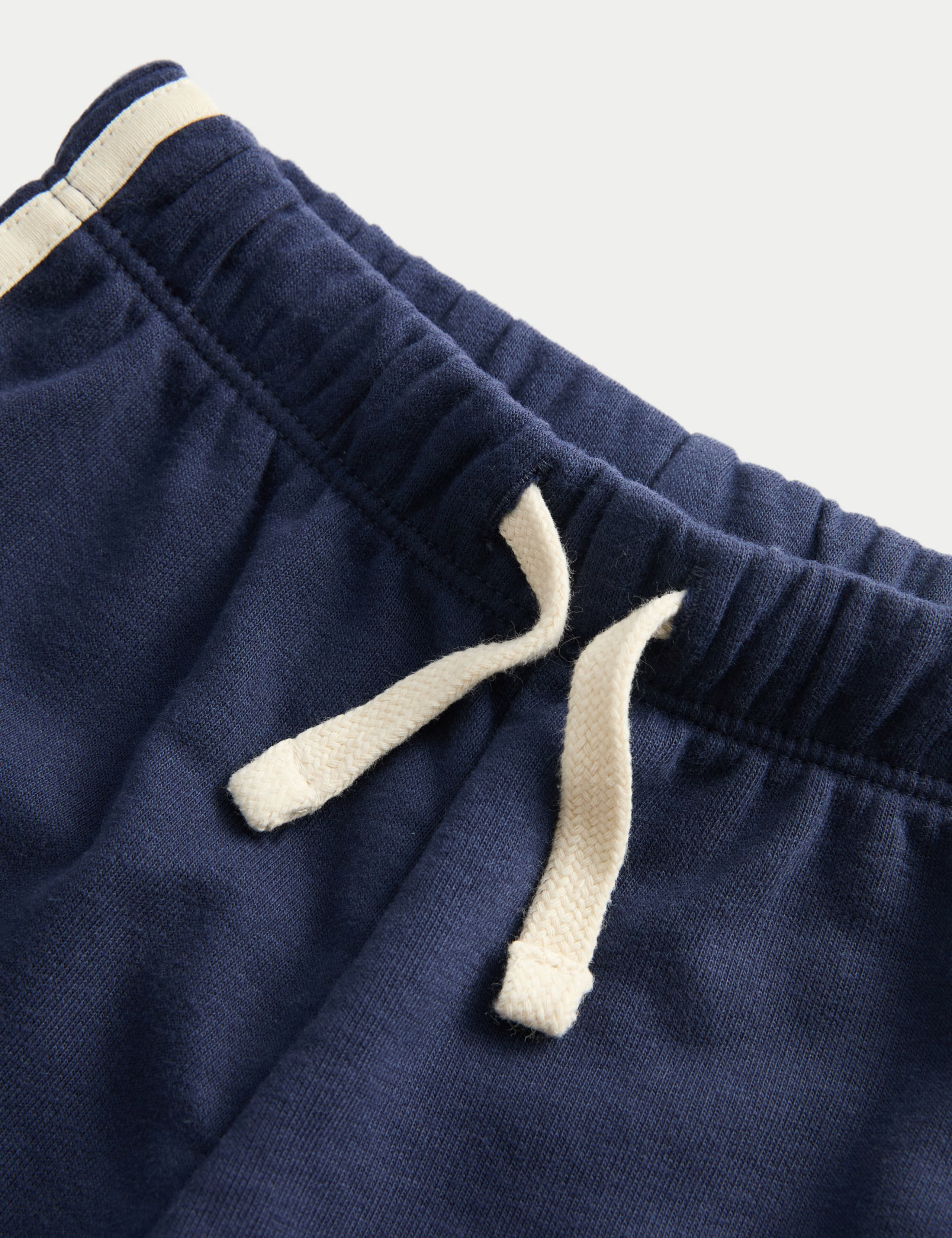 Cotton Rich Wide Leg Striped Joggers (0-3 Yrs) | Marks & Spencer (UK)