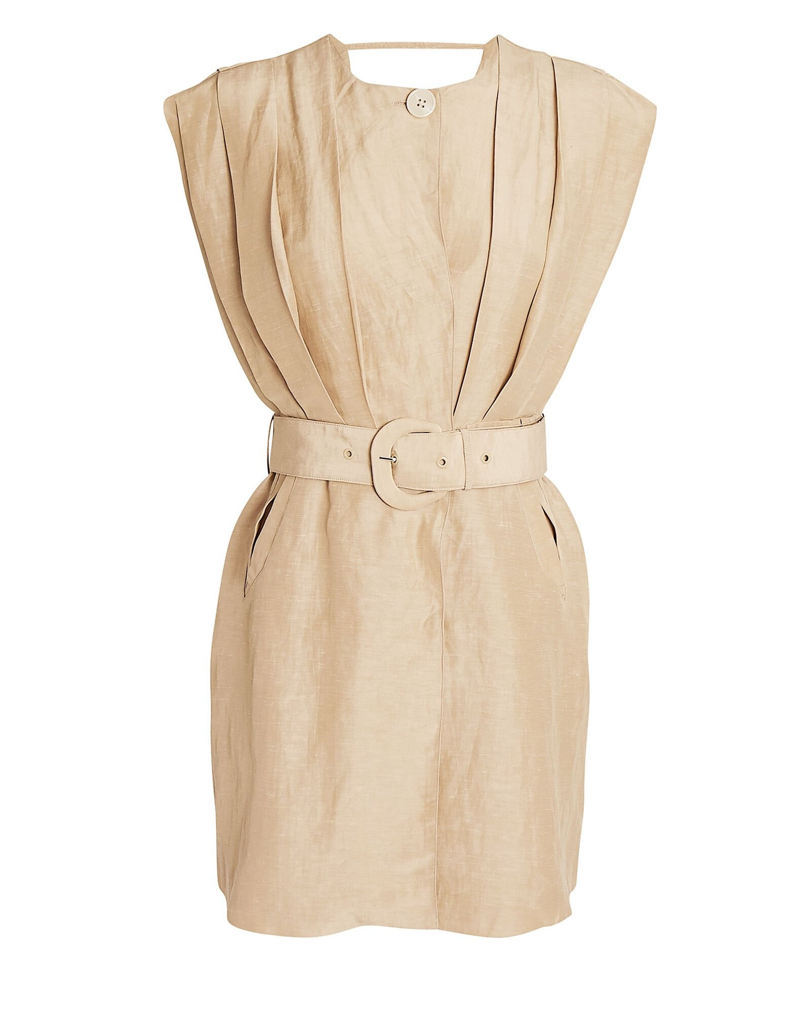 Leon Tucked Mini Dress | INTERMIX