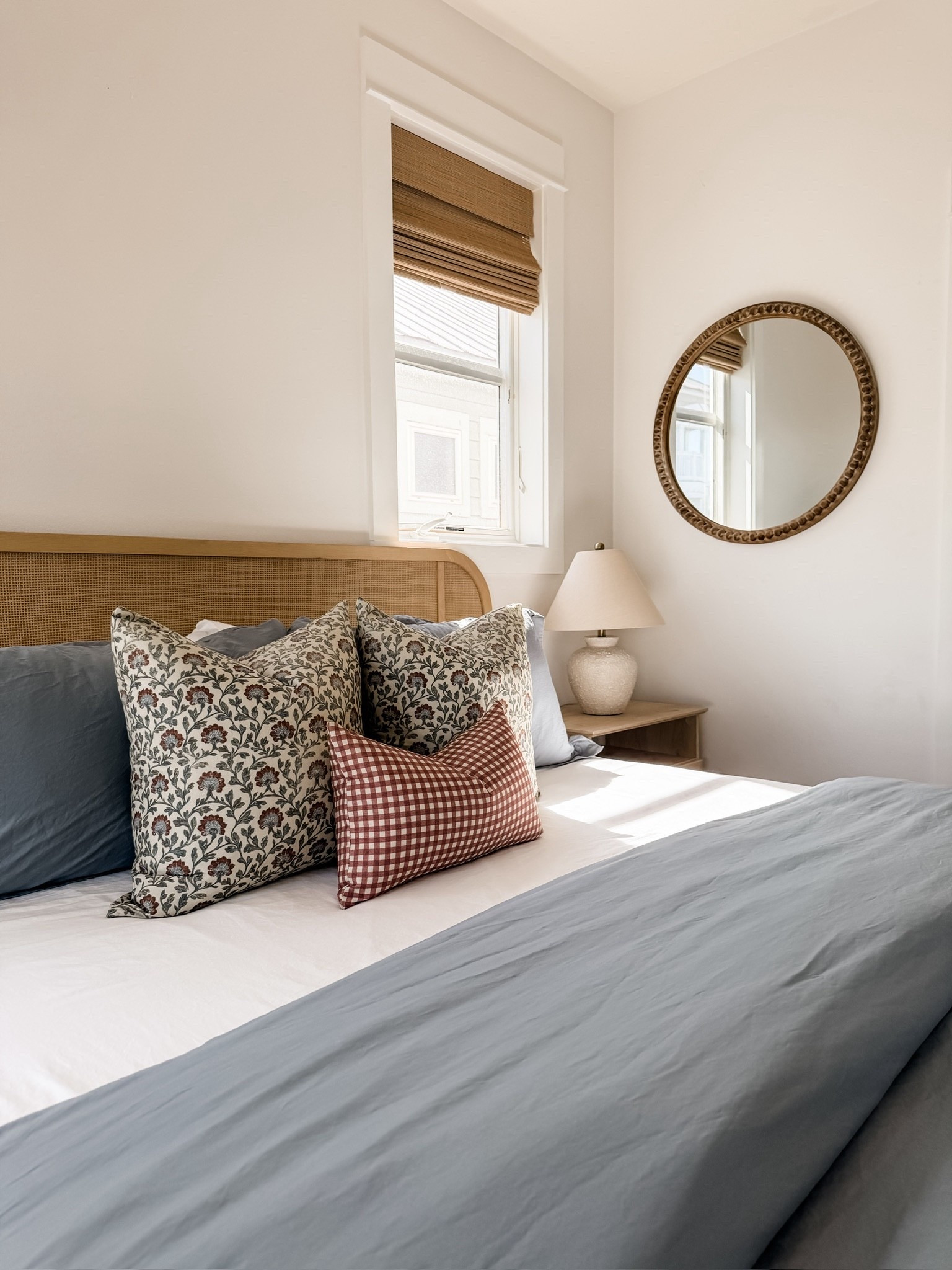 How cute are these pillows on one of the rooms at our beach house?! Both of these patterned pillows are under $35! They would be cute for a couch too!

Loverly Grey, beach house, home finds, bedding, throw pillows, home decor 

#LTKHome