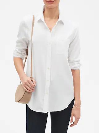 Boyfriend Shirt | Banana Republic Factory