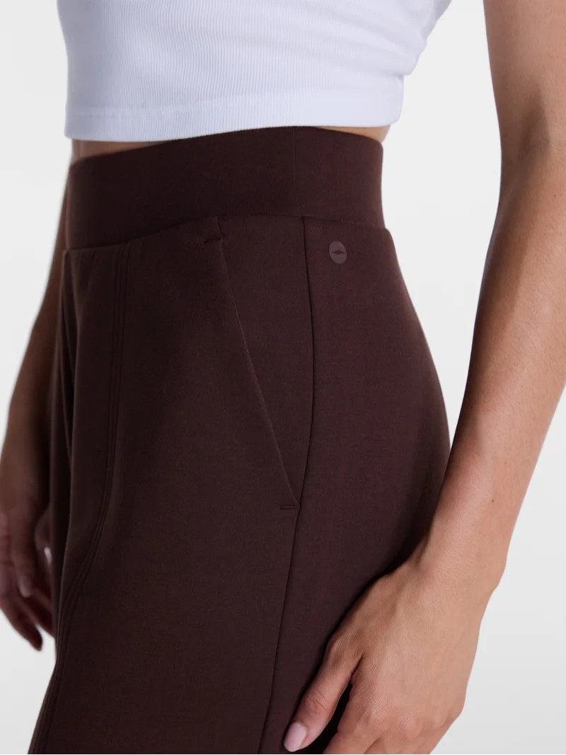 Avia Women's ScubaKnit Wide Leg Pants, Sizes XS-XXXL | Walmart (US)