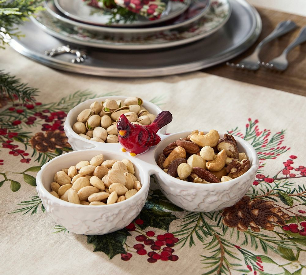 Cardinal Stoneware Multi Condiment Server | Pottery Barn (US)