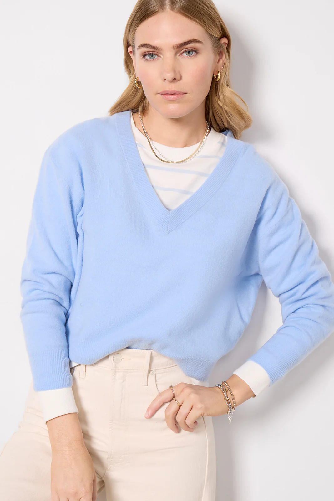 Raxow V-Neck Sweater | Evereve