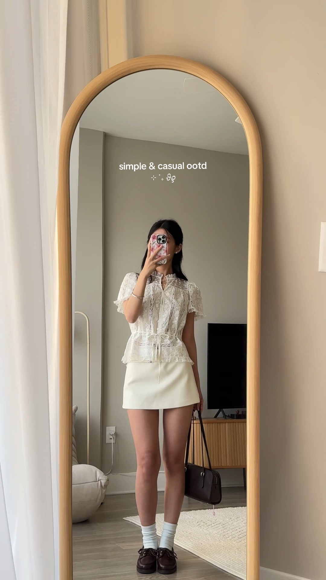 girly outfit today hehe🤍

#LTKootd