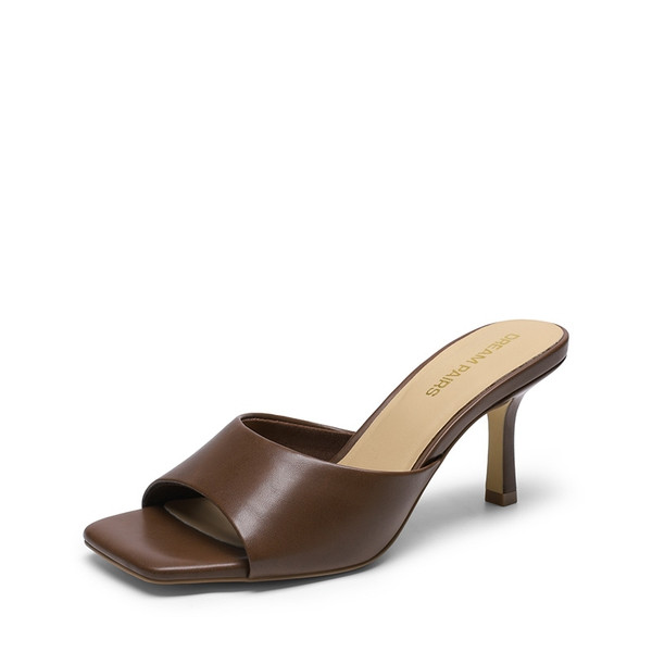 Women’s Kitten Heel Square Toe Sandals | Dream Pairs