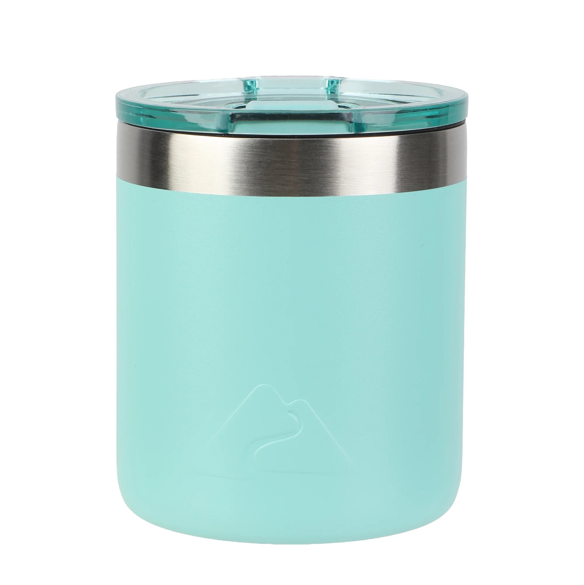 Ozark Trail 10oz Ceramic Lined Stainless Steel Lowball Tumbler with Magnetic Tritan Transparent S... | Walmart (US)
