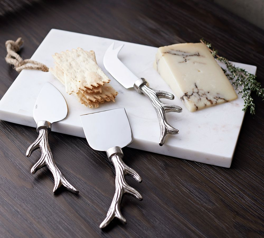 Stag Cheese Knives - Set of 3 | Pottery Barn (US)