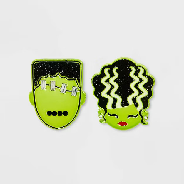 SUGARFIX by BaubleBar 'Franken-Fine' Statement Earrings - Green | Target