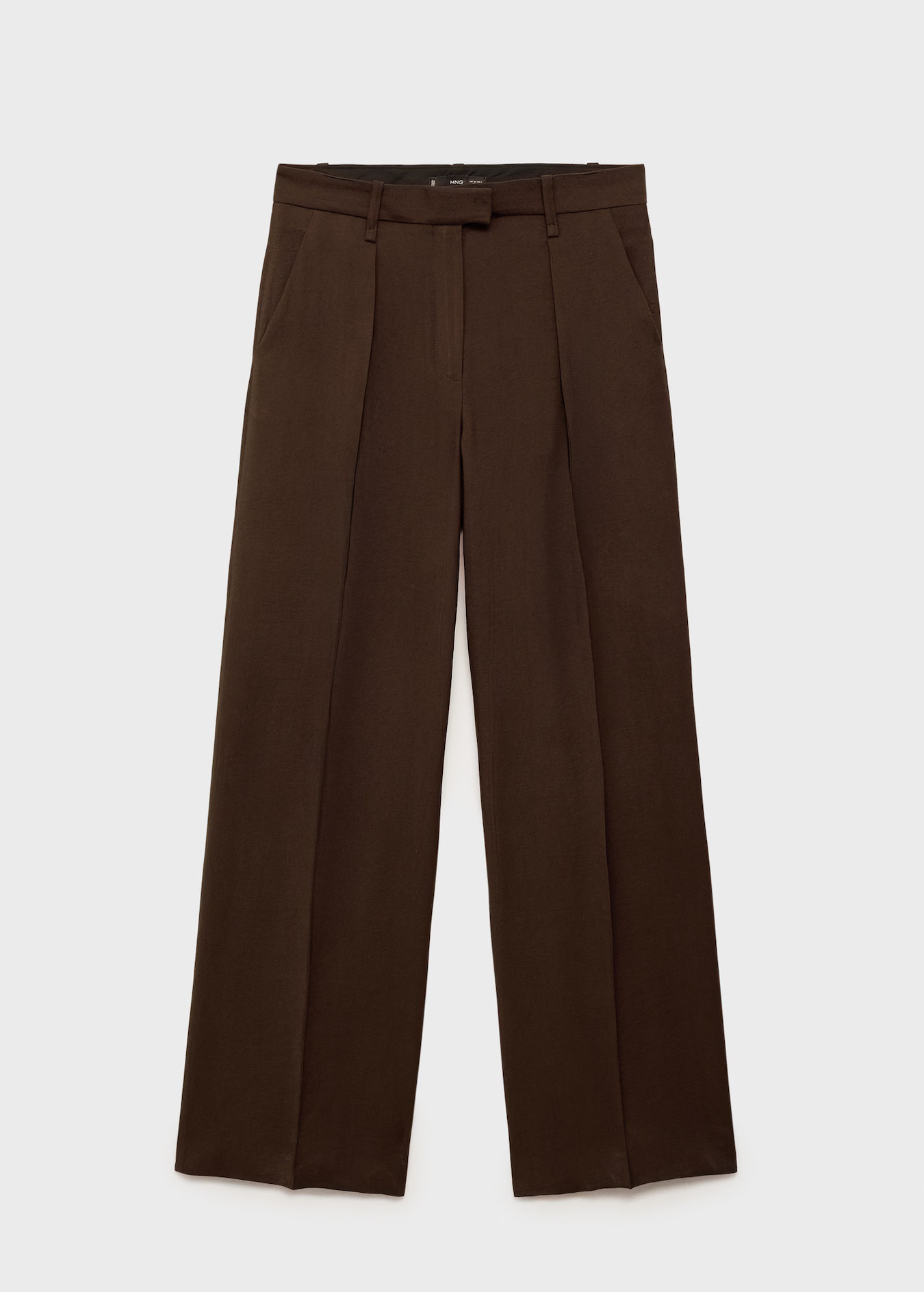Wideleg pleated trousers - Women | MANGO USA | Mango (US/MX/AU)