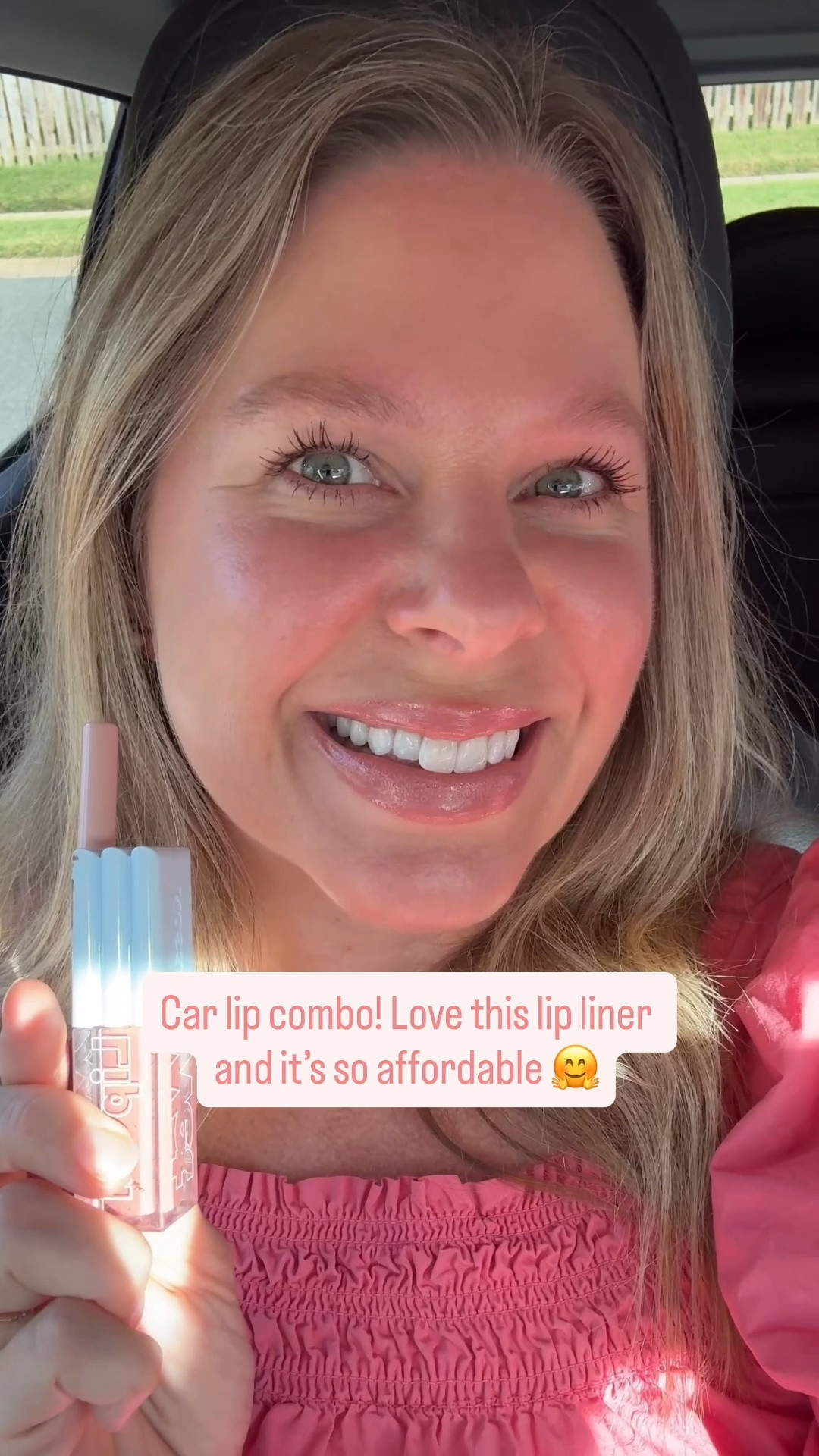 Car lip combo! Those lip liner is from @maybelline and shade line leader and the lip gloss is from @kosas
 shade revealed. This is such a nice everyday combo and perfect if you’re a spring! ￼

#LTKgrwm #LTKOver40 #LTKBaby