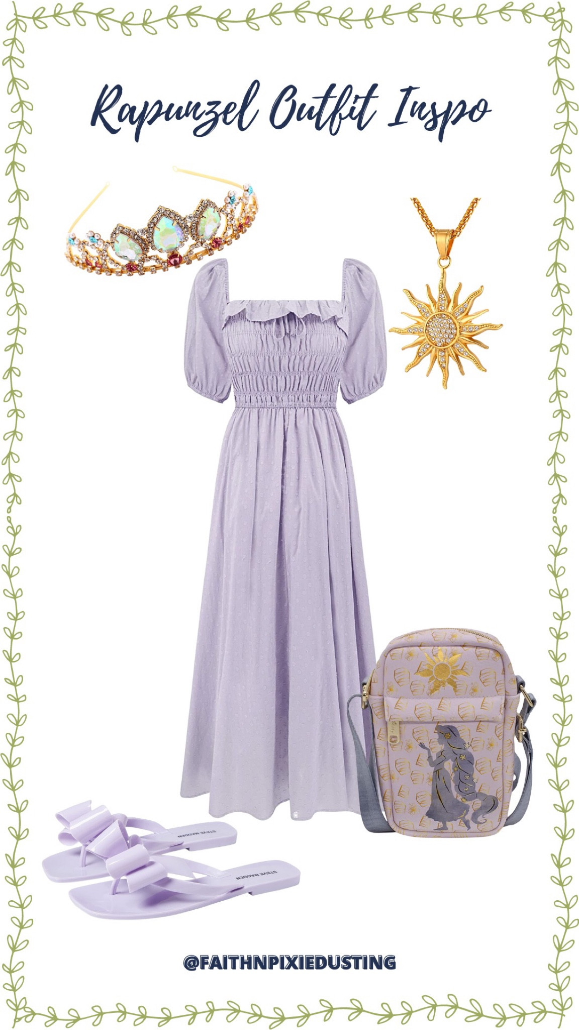 Rapunzel Outfit Inspo #disneystyle #disneybound #disneyoutfitideas #amazonfashion #disneyprincess 

#LTKunder50 #LTKfamily #LTKHalloween