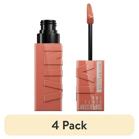 (4 pack) Maybelline SuperStay Vinyl Ink Liquid Lipstick Golden | Walmart (US)