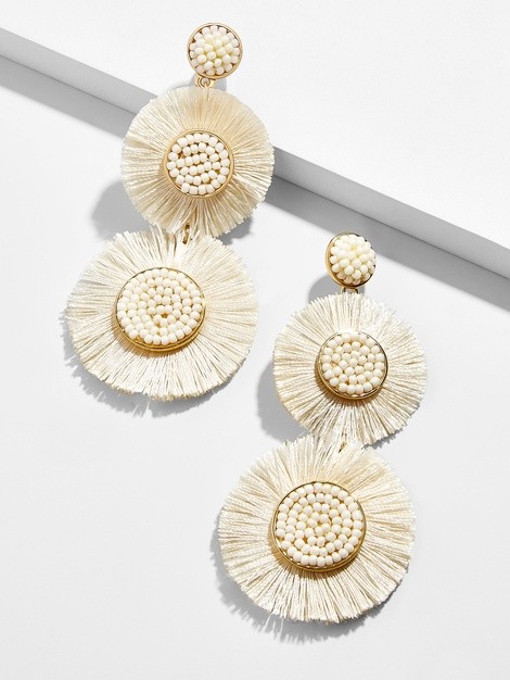 Mariette Fringe Drop Earrings | BaubleBar (US)
