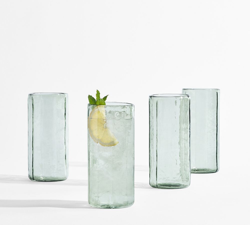 Hammered Café Drinking Glasses | Pottery Barn (US)