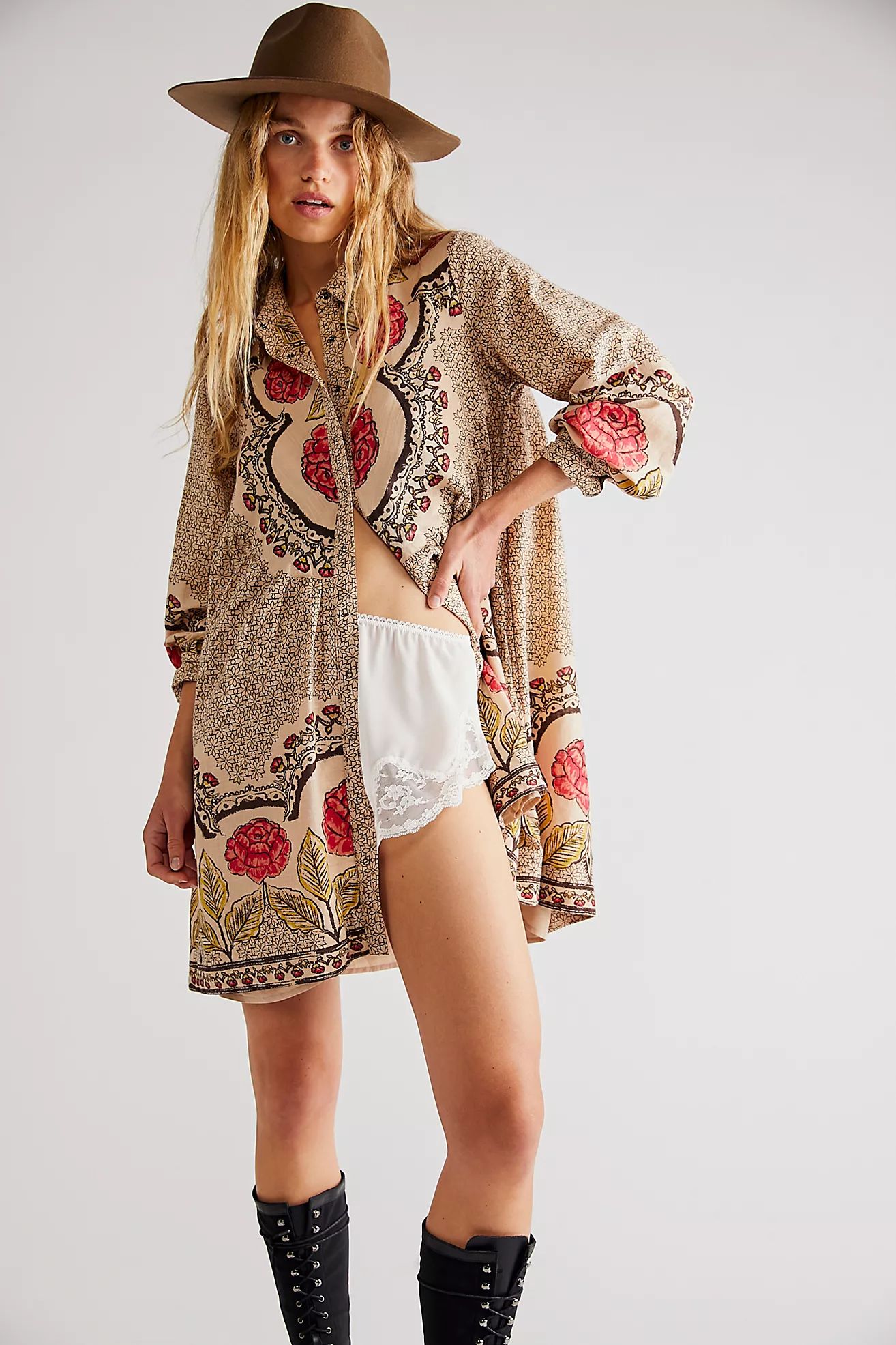 Smell The Roses Mini Dress | Free People (Global - UK&FR Excluded)