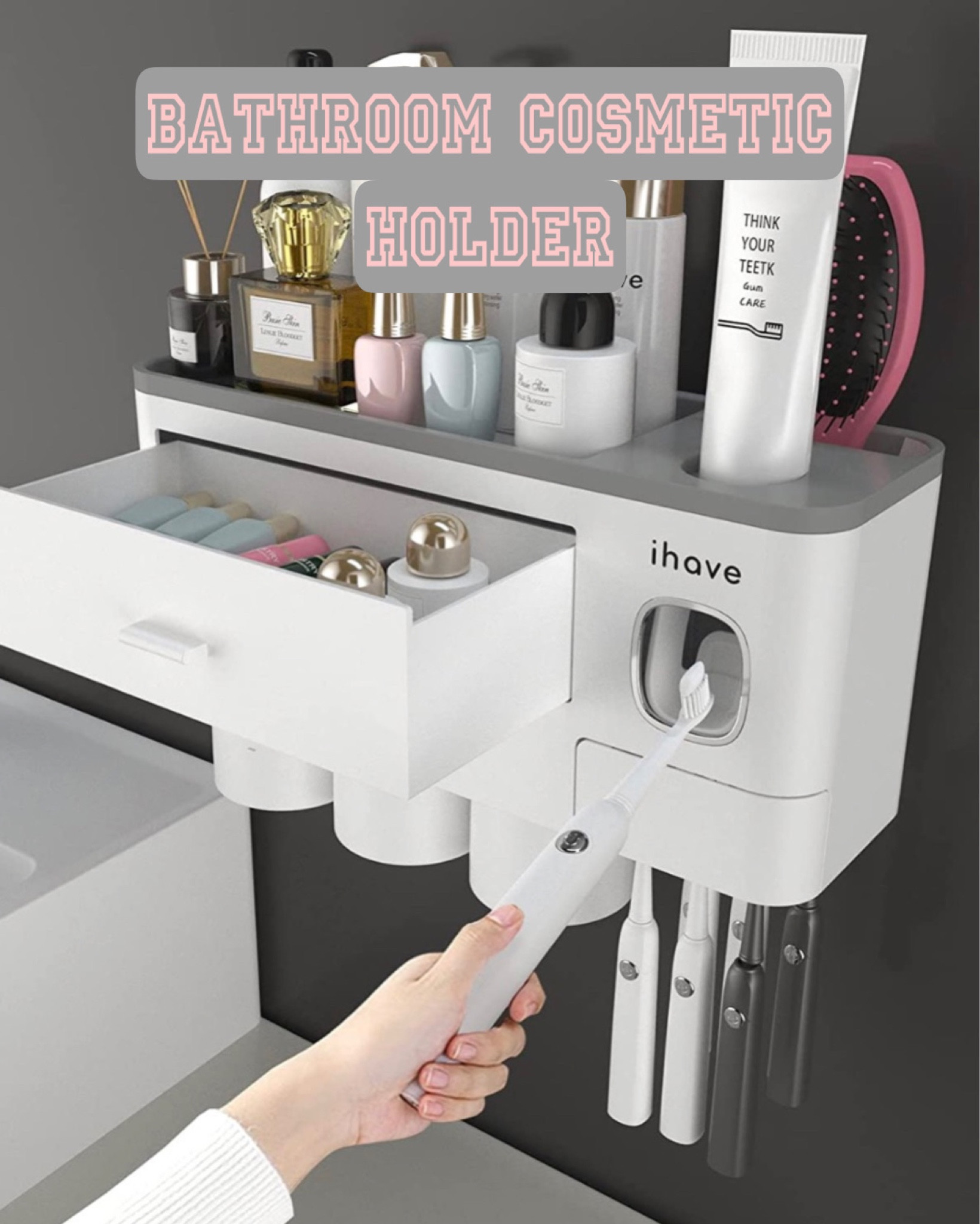 Bathroom cosmetic drawer 

#bathroom #bathroomholder -#drawer #cosmeticdrawer #decor #bathroomorganizer 

#LTKbeauty #LTKFind #LTKhome