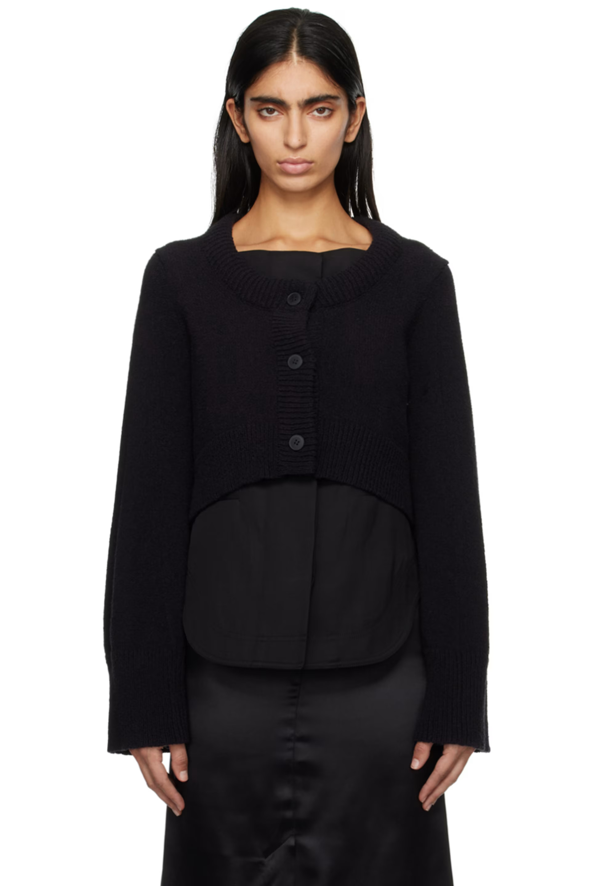 Black Armand Cardigan | SSENSE
