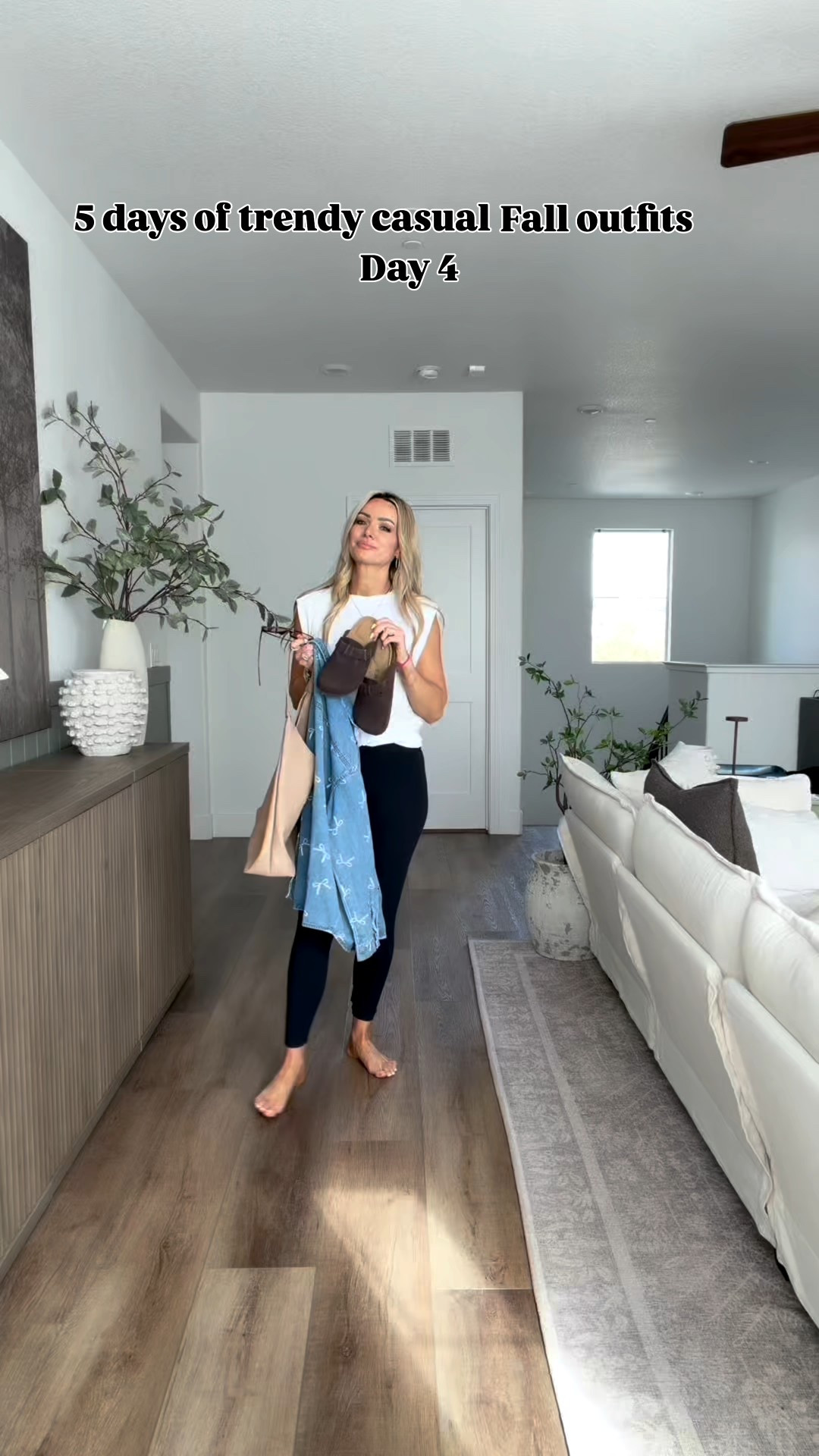 5 days of trendy, casual fall outfits from amazon day 4!!

Type MUST HAVE below and I will message you all the details to some of my Amazon must haves!
Denim jacket with bow detail 😍, seamless front leggings, chocolate brown ugg look for less, Fall bags and more!
#mommusthaves #falloutfit #falloutfitideas #casualoutfitideas #casualoutfitinspo


#LTKStyleTip #LTKSaleAlert #LTKFindsUnder50