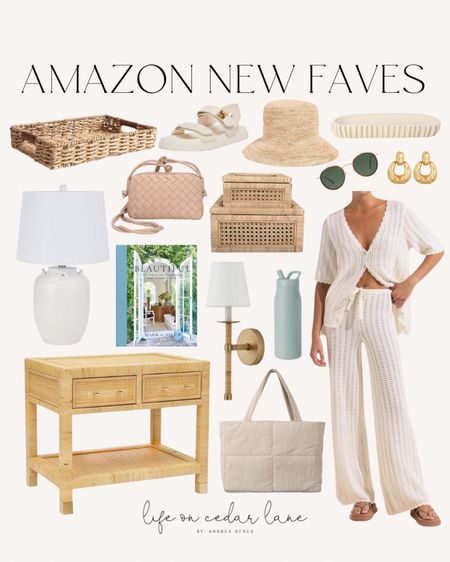 Amazon New Faves - check out what we’re loving on Amazon this week! So many cute home decor & fashion finds for summer! 

#amazonhome #amazonfashion #beachcoverup #vacationoutfit 

#LTKSeasonal #LTKfindsunder100 #LTKhome