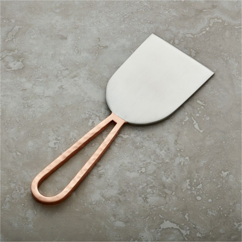 Copper Flat Cheese Knife + Reviews | Crate & Barrel | Crate & Barrel
