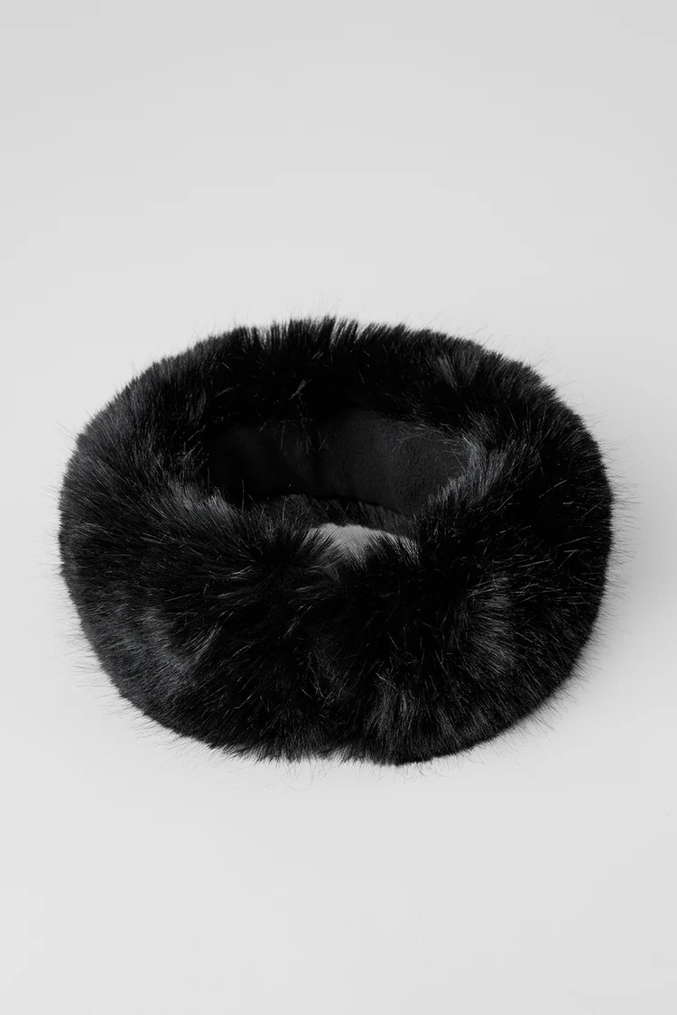 Opulent Faux Fur Wintersun Headband | Alo Yoga (US)