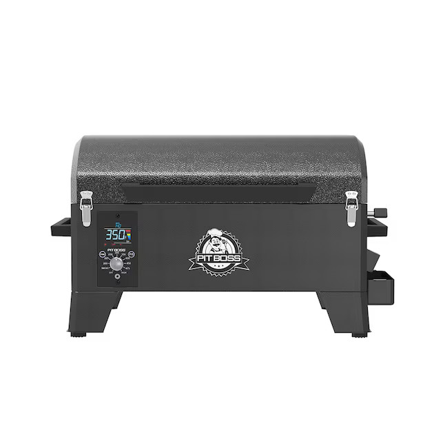 Pit Boss Portable 256-Sq in Black Pellet Grill | Lowe's