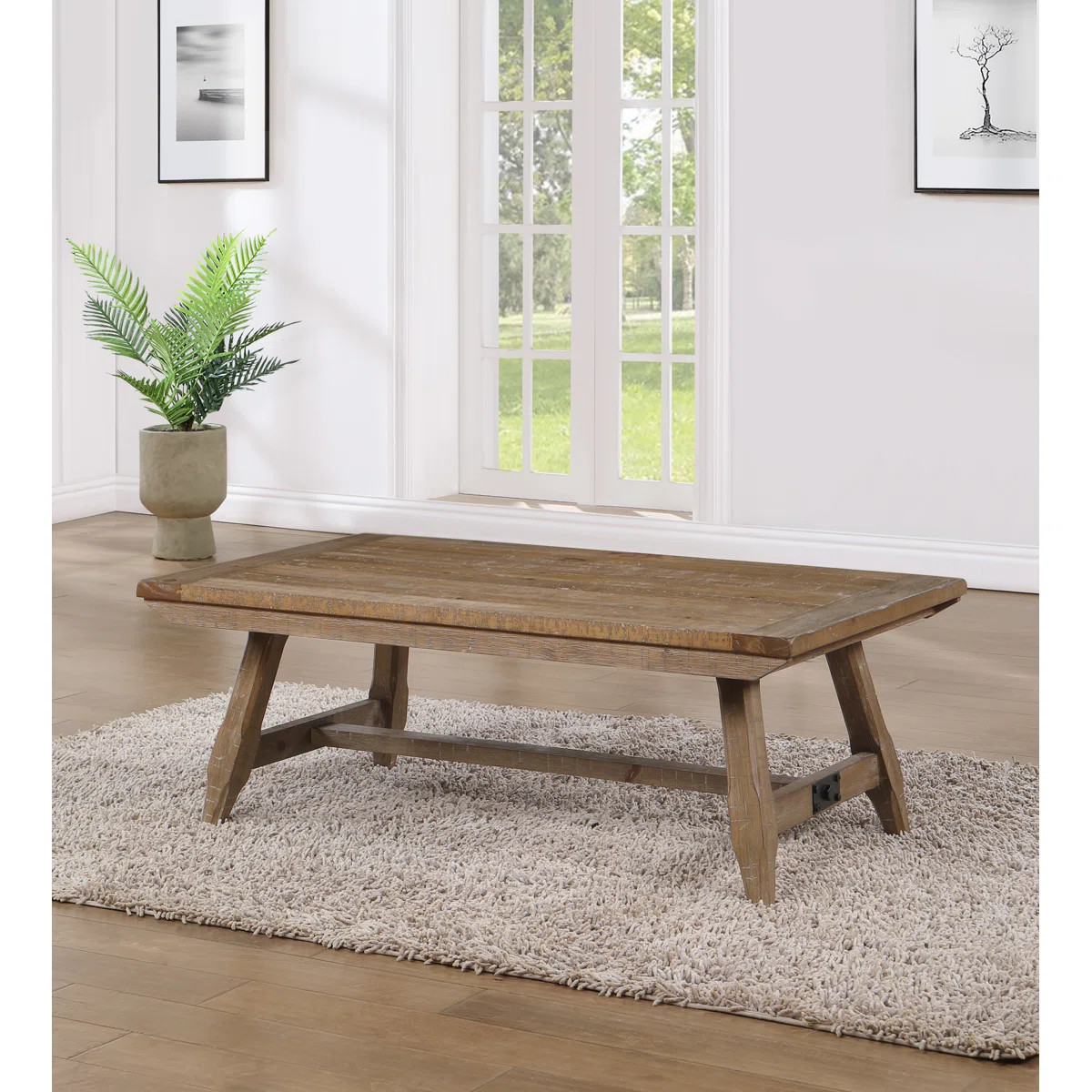Surbit Solid Pine Coffee Table | Wayfair North America