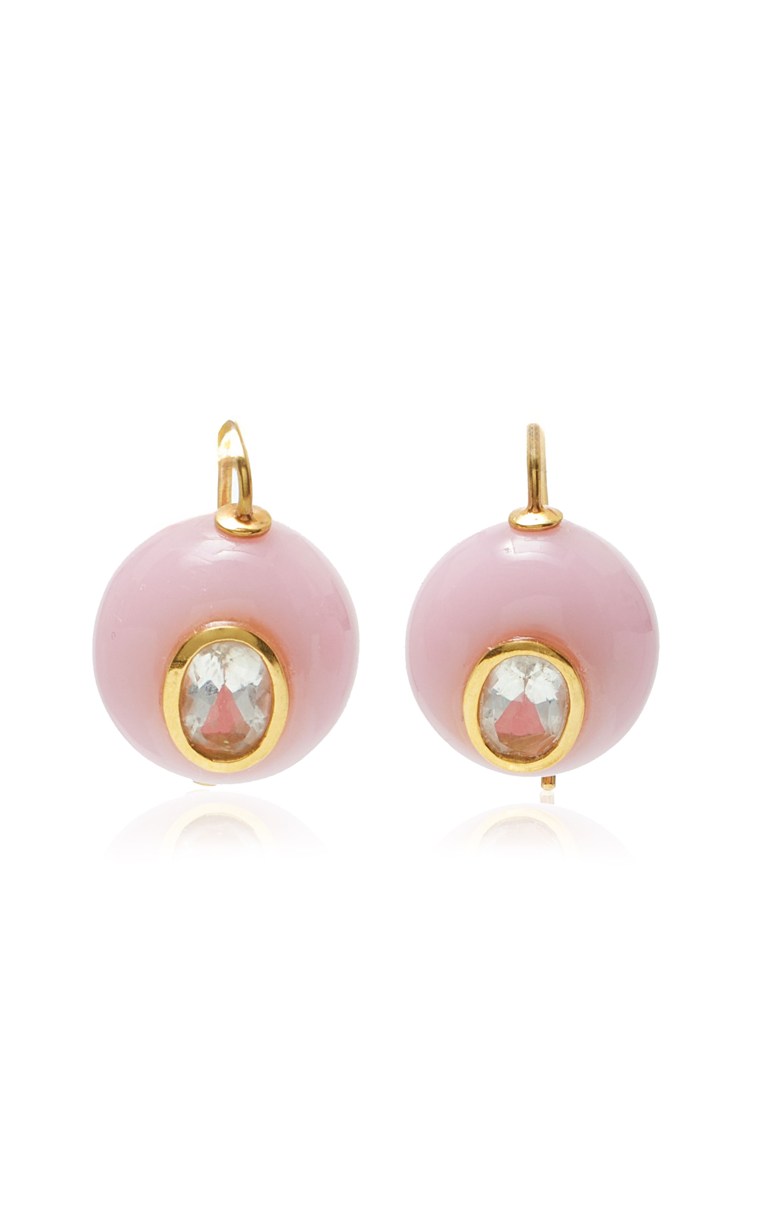 Pablo Amethyst Gold-Plated Earrings | Moda Operandi (Global)