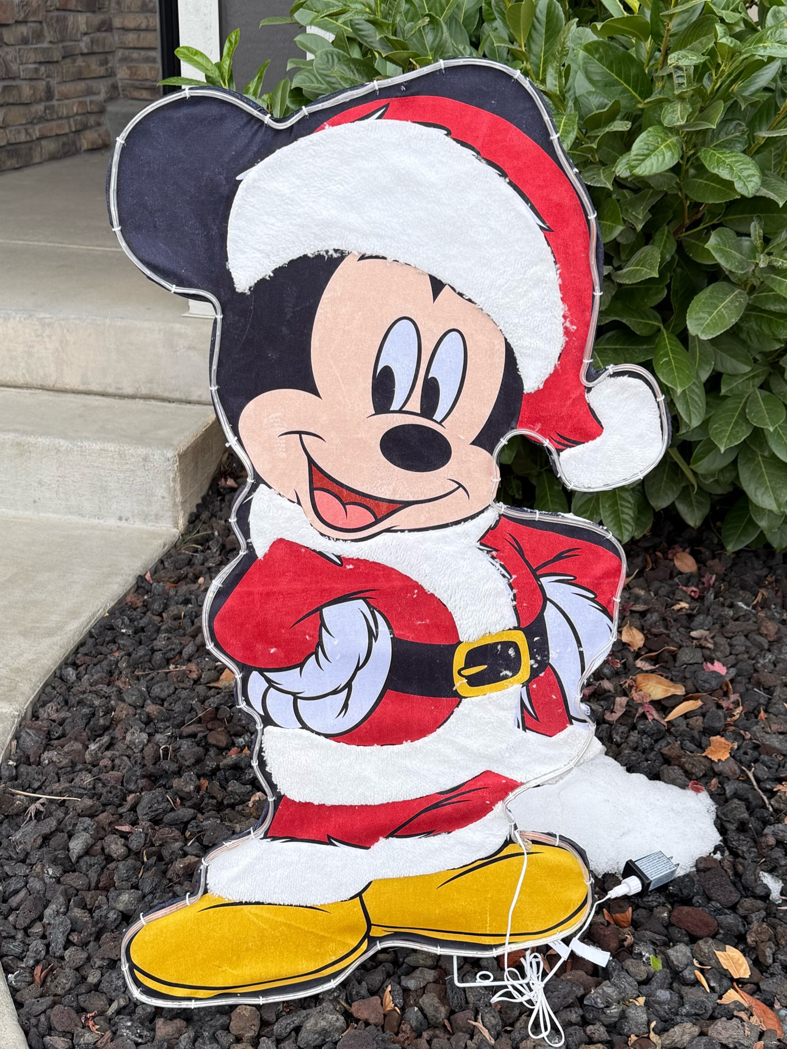 Mickey Mouse outdoor Christmas decoration 

#LTKHome #LTKSeasonal #LTKHoliday