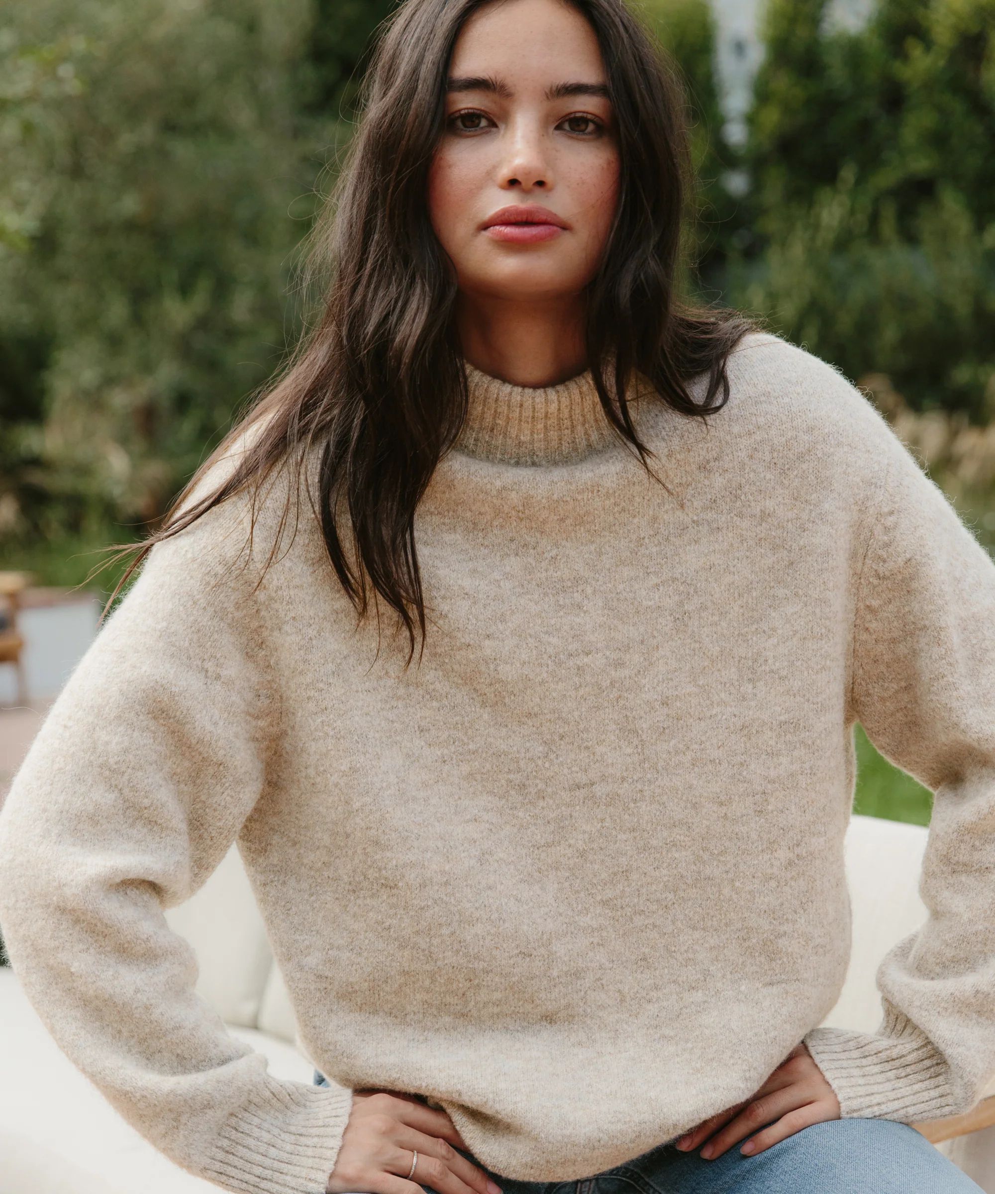 Oversized Cotton Pullover | Jenni Kayne