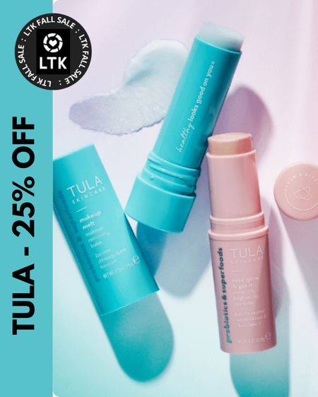 This popular Skincare brand TULA is part of the LTK Fall SALE ending on Sunday 
Enjoy 25% off top products for all skin concerns 
These products are all TOP Sellers 🎉🎉

Follow my shop @fashionistanyc on the @shop.LTK app to shop this post and get my exclusive app-only content!

#liketkit #LTKbeauty #LTKsalealert #LTKover40 #LTKSale #LTKfindsunder50 #LTKtravel #LTKGiftGuide
@shop.ltk
https://liketk.it/4jmCz