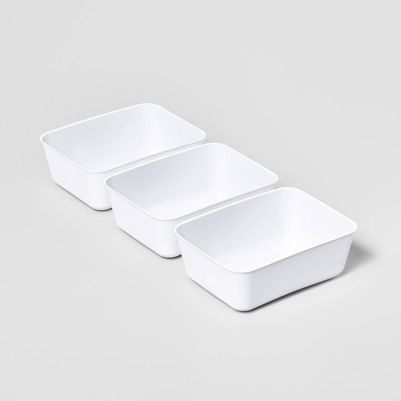 3pk Medium Storage Trays - Brightroom™ | Target