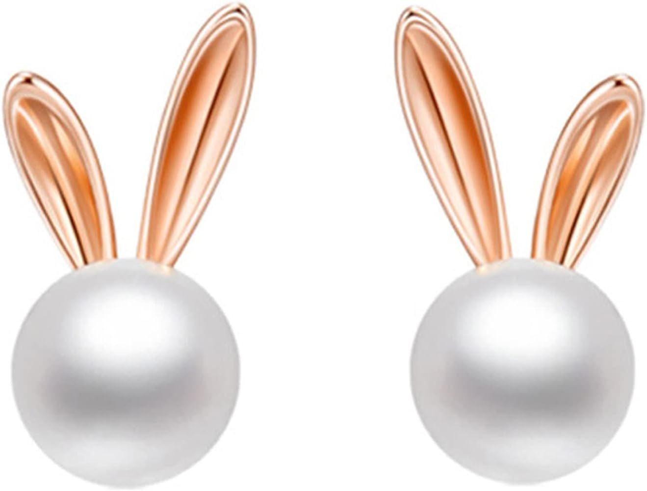 Cute Easter Bunny Earrings for Women Acrylic Easter Basket Eggs Bunny Rabbit Earrings Earrings Je... | Amazon (US)