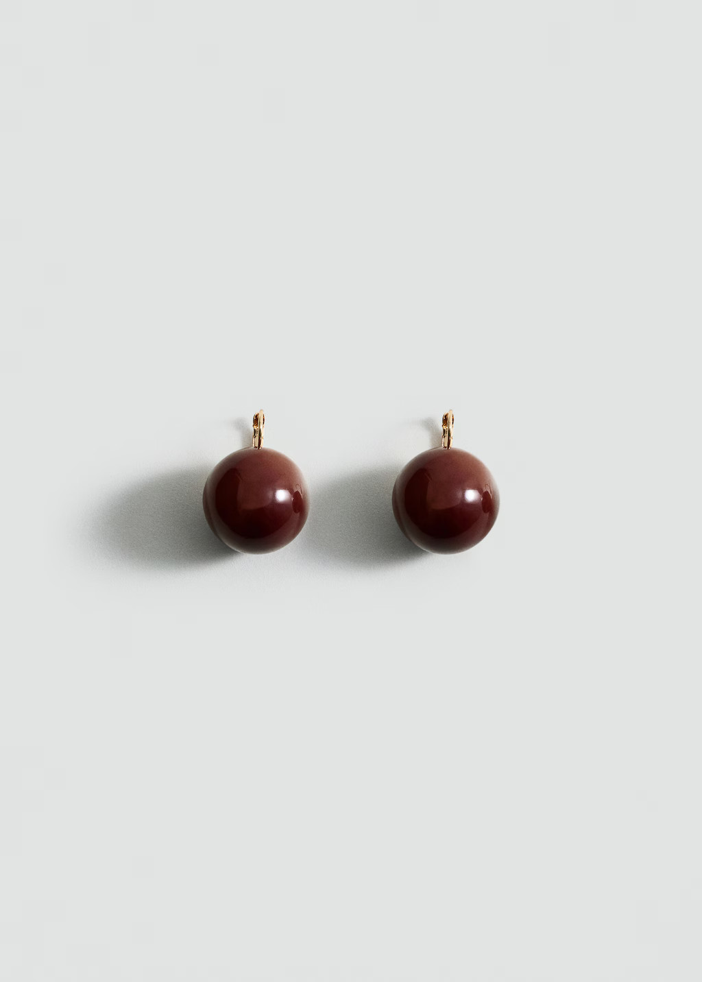 Resin ball earrings - Women | MANGO United Kingdom | MANGO (UK)
