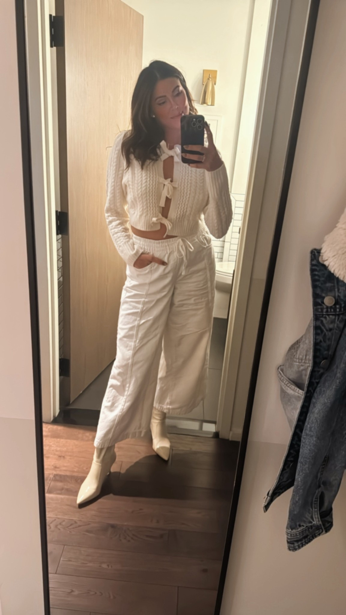 This top is so worth it🎀 Pants on sale 

#LTKGiftGuide #LTKSeasonal #LTKFindsUnder50