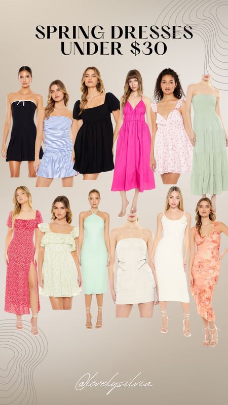 Spring dresses under $30

Spring dress, floral dress, dresses under $50, mini dress, midi dress, summer dress, sundresses

#LTKsalealert #LTKfindsunder50 #LTKstyletip